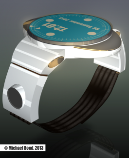Image of Michael Bond's Ultra Smart Watch.