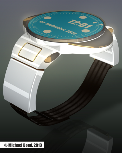 Rumbler Ultra-Smart Watch, Limited Edition, from Michael Bond, 2013